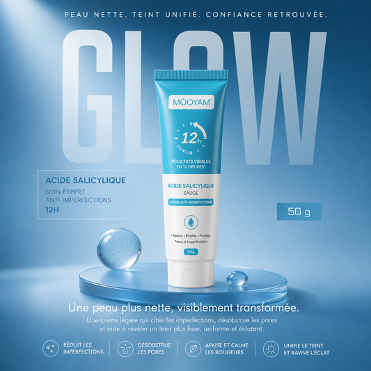 Crème Anti-Acné Visage 12H